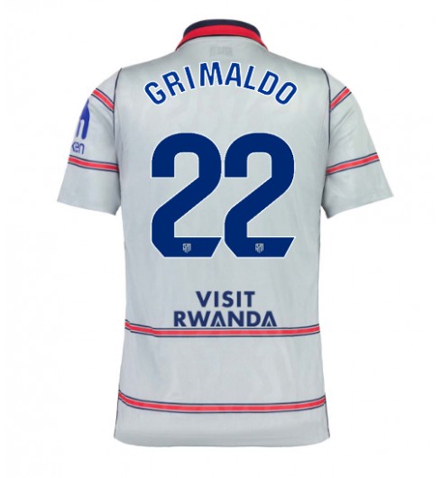 Atletico Madrid Alejandro Grimaldo #22 Alternativní Dres 2026-27 Krátký Rukáv Atletico Madrid Alejandro Grimaldo #22 Alternativní Dres 2026-27 Krátký Rukáv